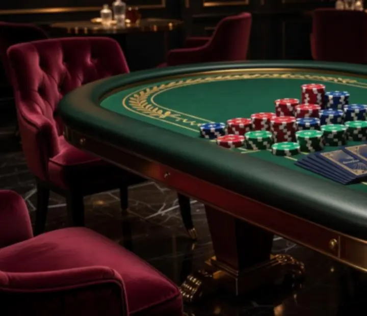 Professzionális, elegáns pokerasztalok prémium székekkel